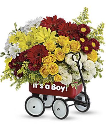 Baby Boy\'s First Wagon