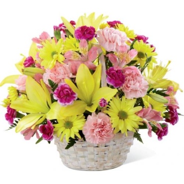 The Basket of Cheer Bouquet