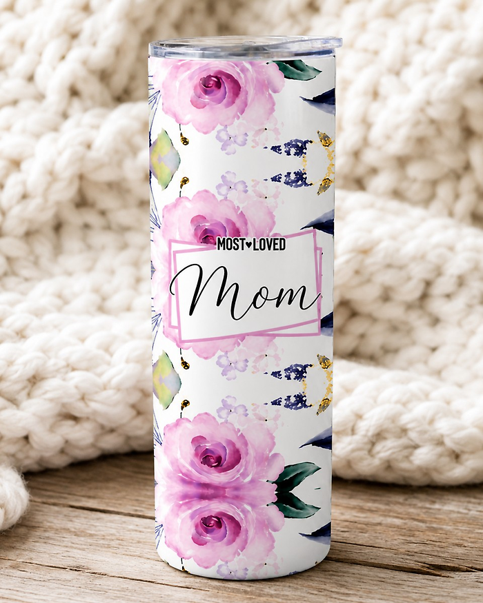 20 oz Floral Tumbler