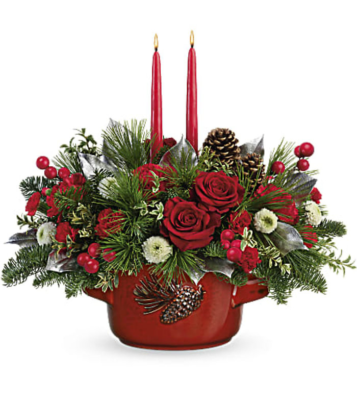 Christmas Heirloom Centerpiece