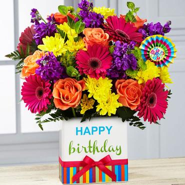 The Birthday Brights Bouquet