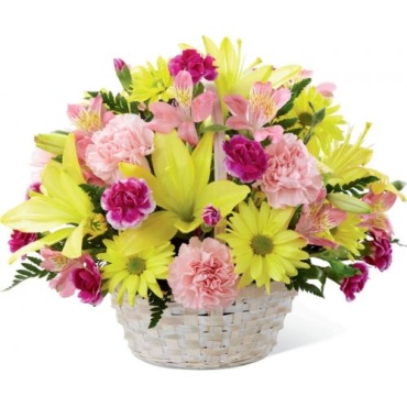 The Basket of Cheer Bouquet
