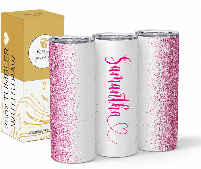 20 oz Glitter Tumbler