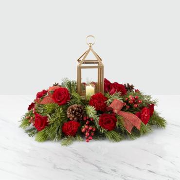 I\'ll Be Home For Christmas Centerpiece