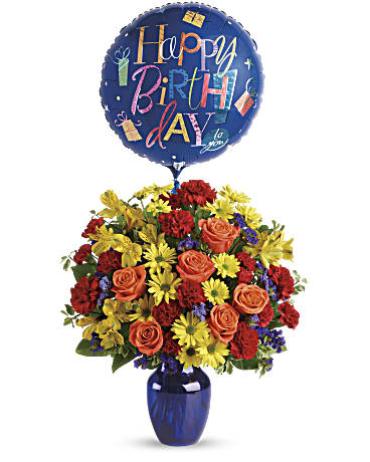 Fly Away Birthday Bouquet