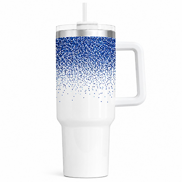 40oz Tumbler With Handle and Straw