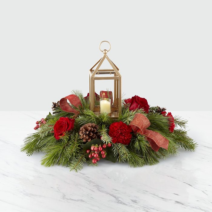 I\'ll Be Home For Christmas Centerpiece