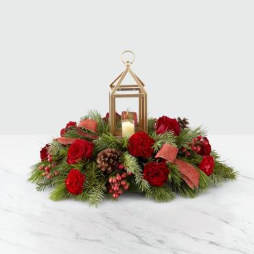 I\'ll Be Home For Christmas Centerpiece