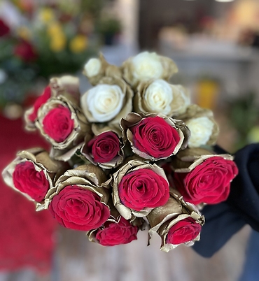The Valentine\'s Long-Stem Roses - Pick your color!