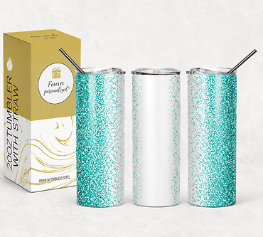 20 oz Glitter Tumbler